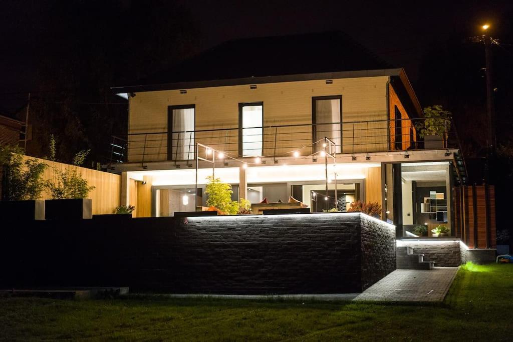 Buenas Noches Villa Standing Piscine & Wellness Boncelles ภายนอก รูปภาพ